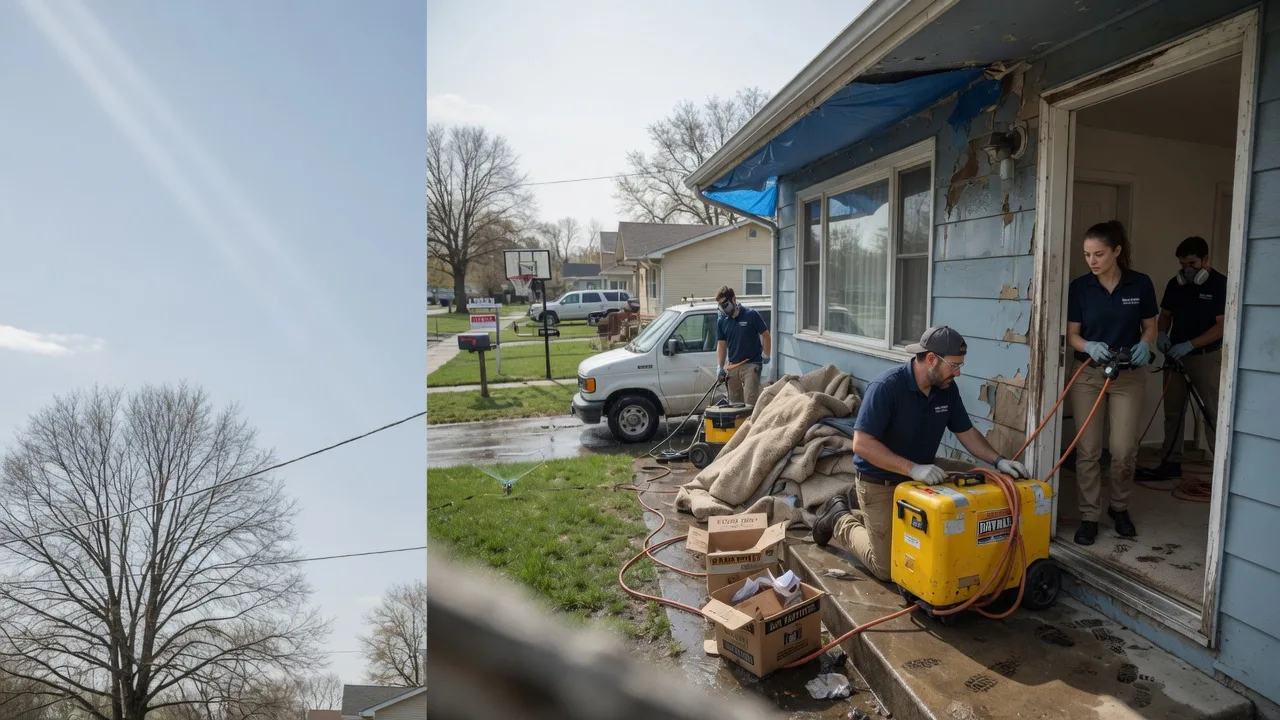 Basement Flood Cleanup in Stonewall, TX near me
